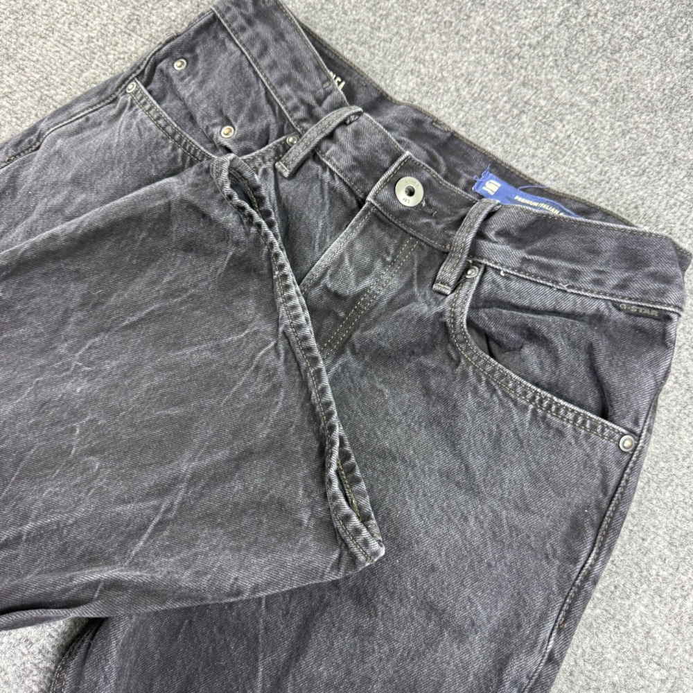 G-Star RAW Triple A Bootcut Jeans 30x30 actual length 28" Black Faded Denim Mens
